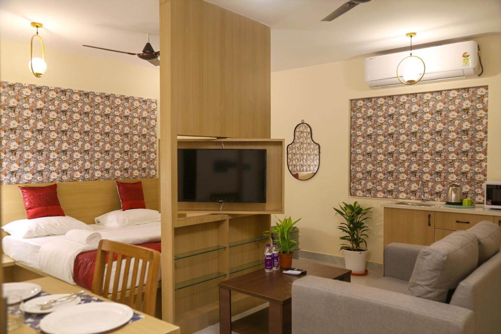 Lumis Studio Apartment Hyderabad Exterior photo